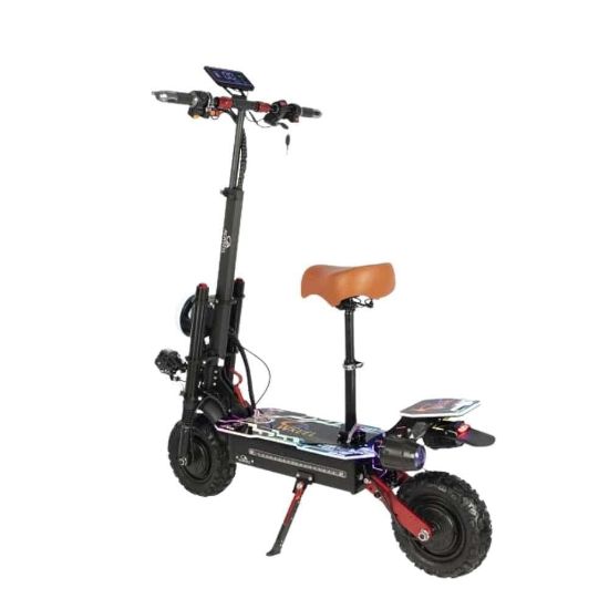 صورة سكوتر الوحش 60 فولت مطور بمحركين بقوة 6000 واط